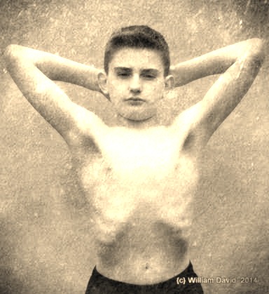 based on an old style photo technique intended from the start with Lawrence - actor age 15