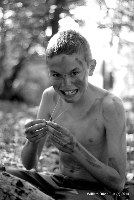 Jamie [12] as Gollum - Lord of the Rings - halfling project - first shoot